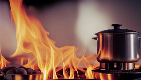 candle on stove